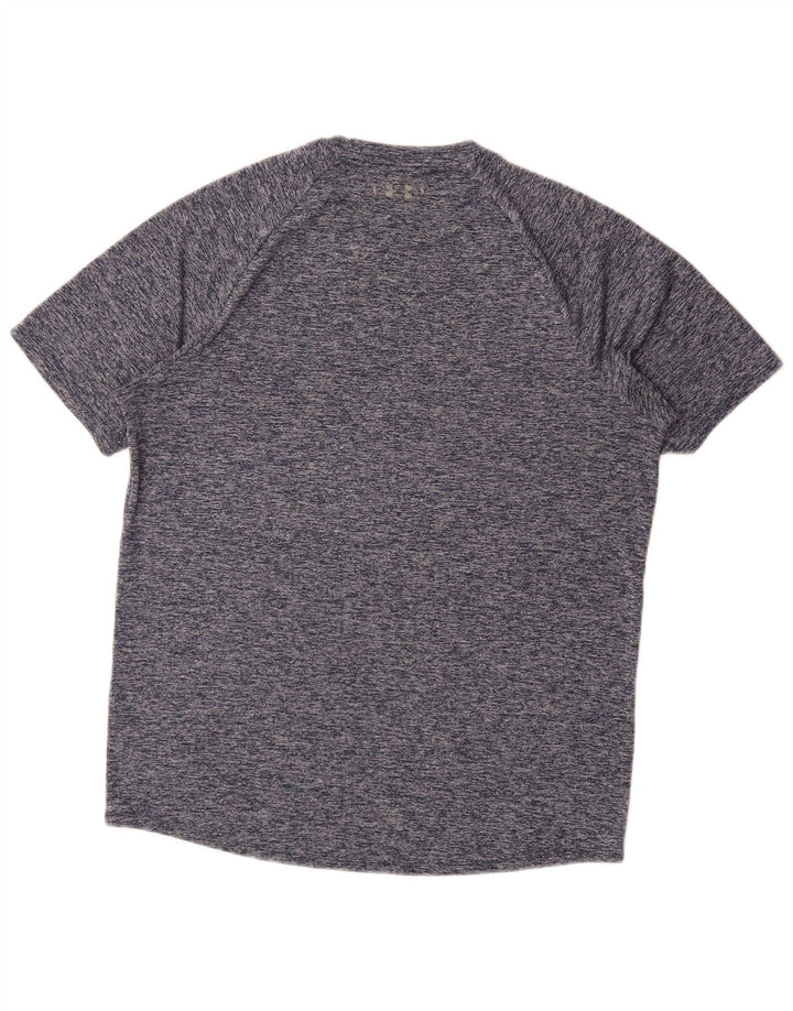 Maglietta da uomo Under Armour Top medio blu navy screziato
