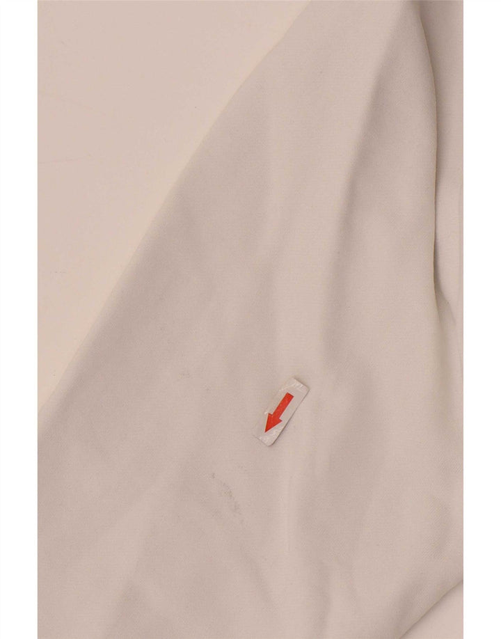 Diesel Felpa grafica da uomo Maglione grande cotone bianco