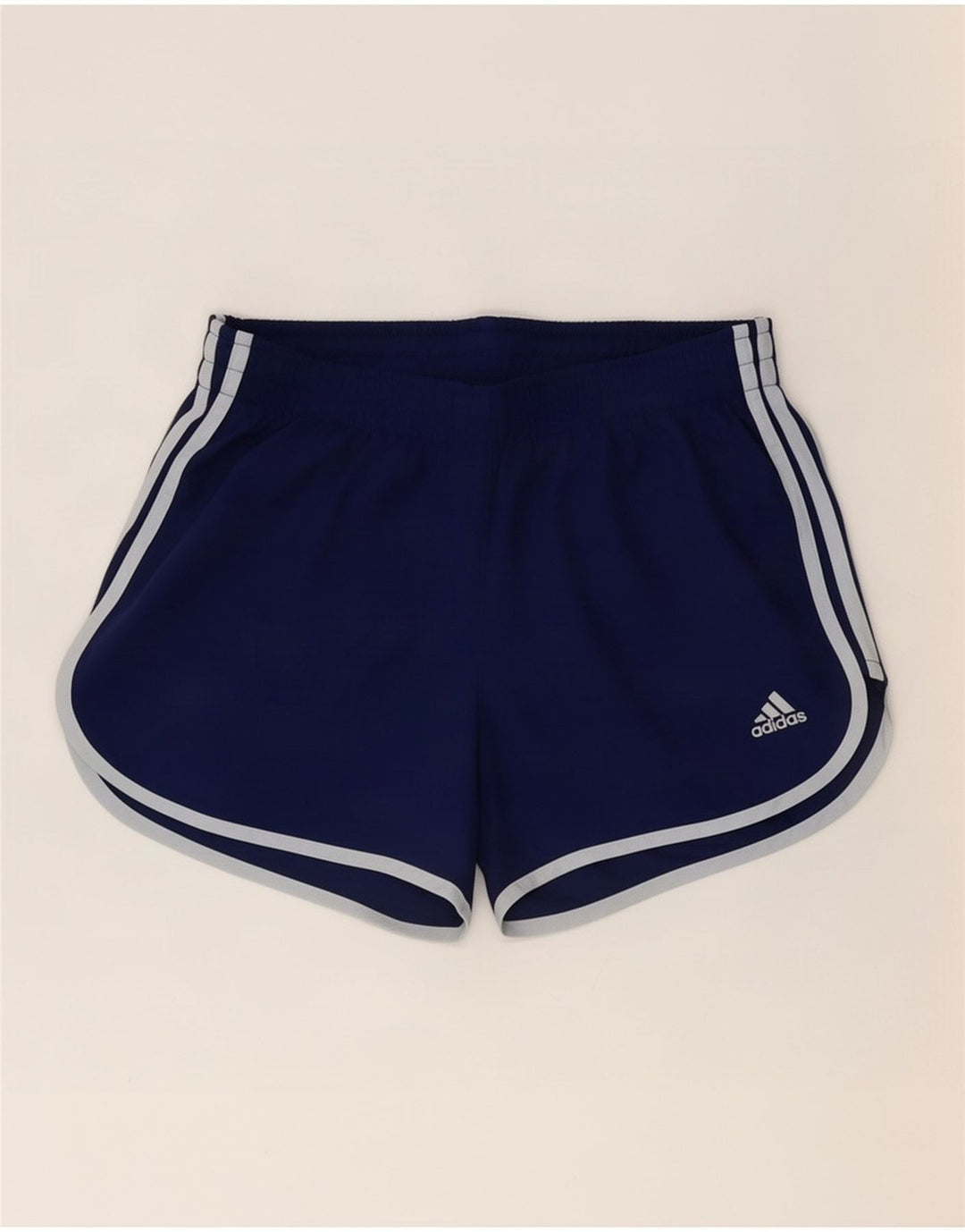Adidas Pantaloncini sportivi da uomo piccoli blu navy poliestere