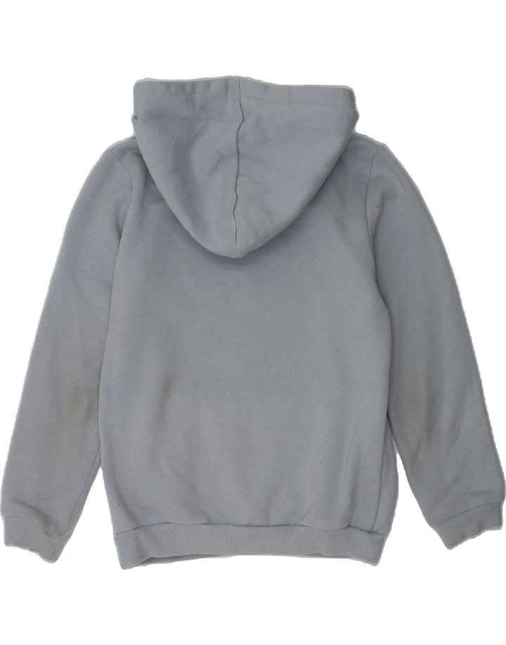 PUMA Girls Graphic Hoodie Jumper 7-8 Years Blue | Vintage Puma | Thrift | Second-Hand Puma | Used Clothing | Messina Hembry 