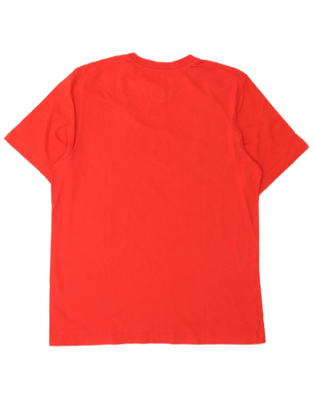 T-shirt grafica da uomo NIKE Top rosso medio in cotone