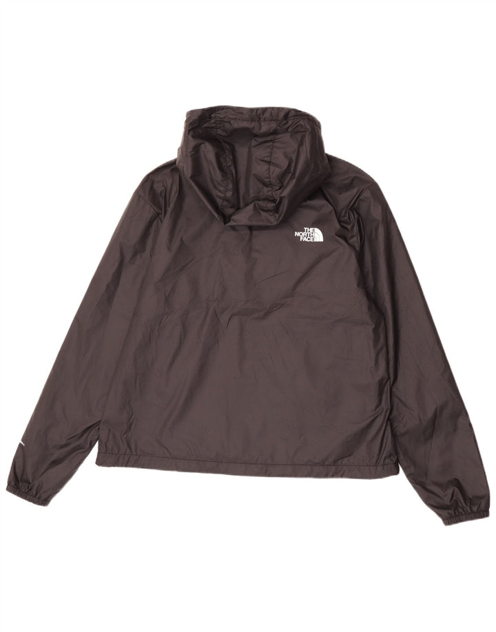 Giacca antipioggia da donna con cappuccio The North Face UK 16 grande nera
