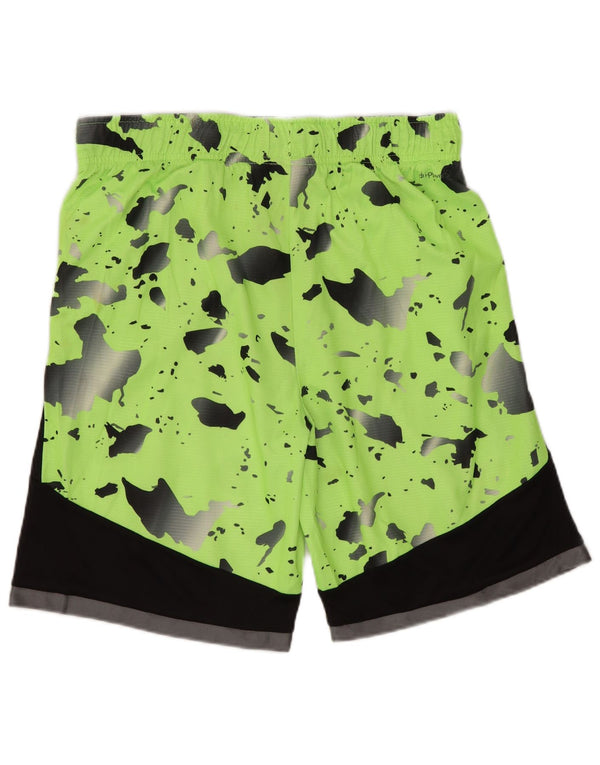 Pantaloncini sportivi da ragazzo RUSSELL ATHLETIC 15-16 anni 2XL verde mimetico