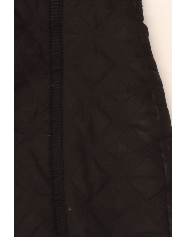 Cappotto imbottito trapuntato con cappuccio da donna Desigual EU 44 XL poliestere nero