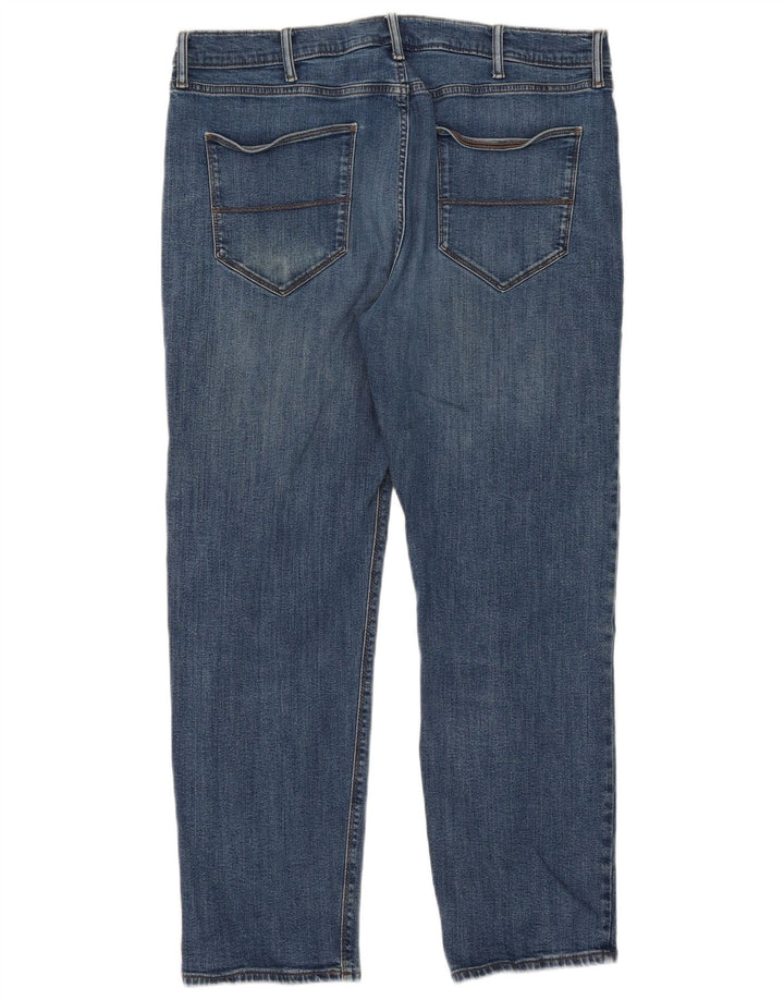 Jeans dritti da uomo Marks & Spencer W40 L29 cotone blu