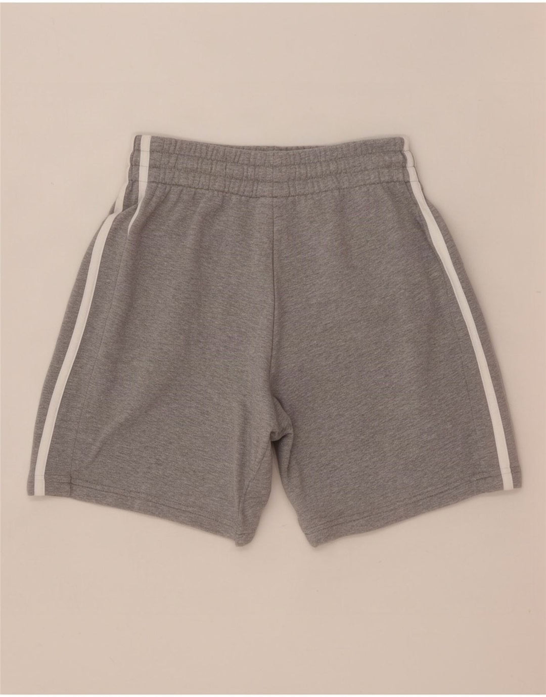 Pantaloncini sportivi Adidas da uomo piccoli in cotone chiazzato grigio
