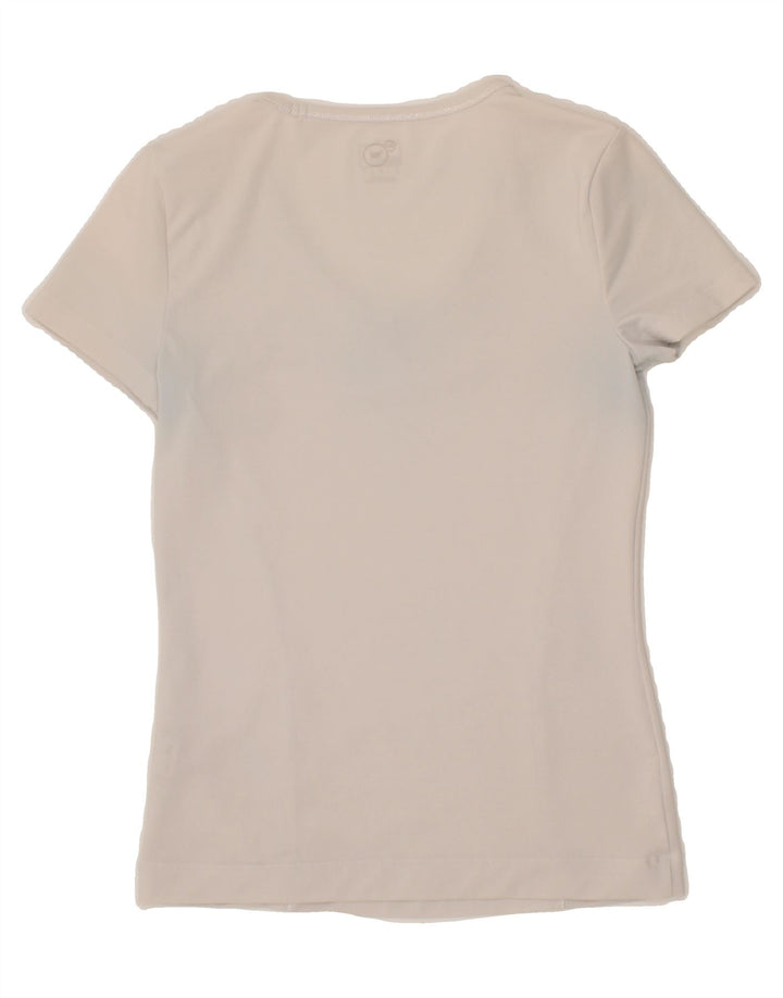 PUMA Womens T-Shirt Top UK 6 XS White Vintage Puma and Second-Hand Puma from Messina Hembry 
