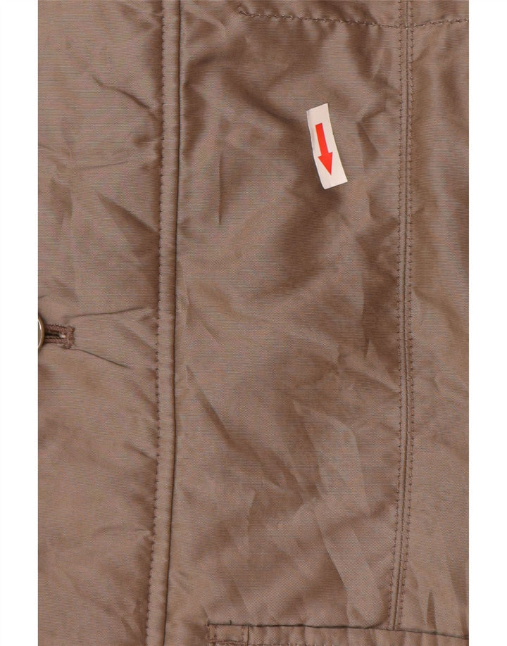 Geox Giacca da uomo Respira Utility UK 42 XL Marrone Poliammide