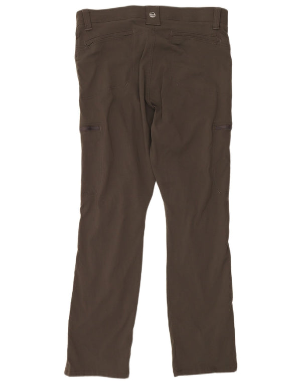 Wrangler Mens Slim Cargo Trousers W36 L30 Grey Nylon