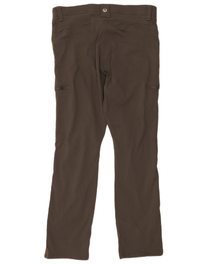 Pantaloni cargo slim da uomo Wrangler W36 L30 nylon grigio