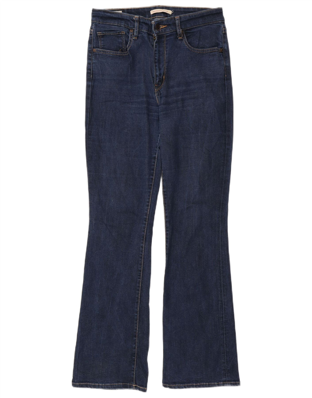 Jeans Levi's da donna 725 bootcut a vita alta W29 L32 Lyocell blu navy