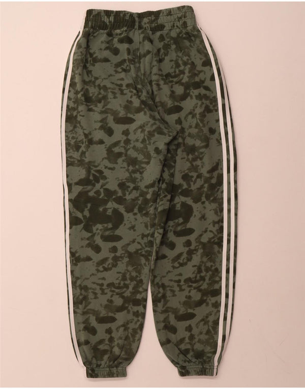 Pantaloni da tuta da donna Adidas Joggers UK 8/10 Small Green Cotton