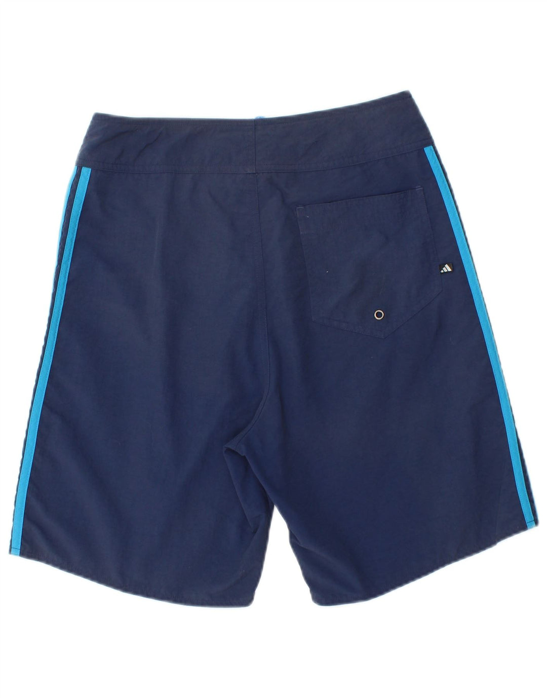 ADIDAS Womens Swimming Shorts UK 12 Medium  Navy Blue Polyamide