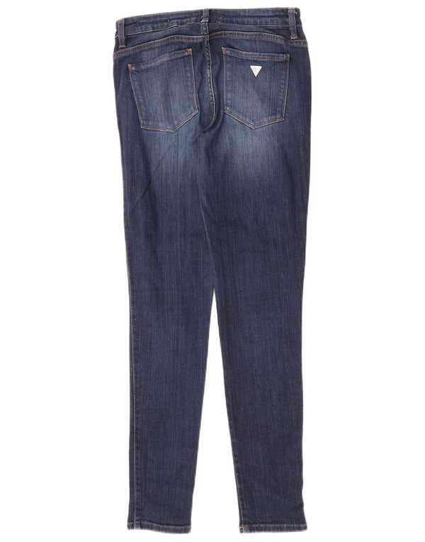 Jeans skinny curva sexy da donna Guess W27 L29 cotone blu