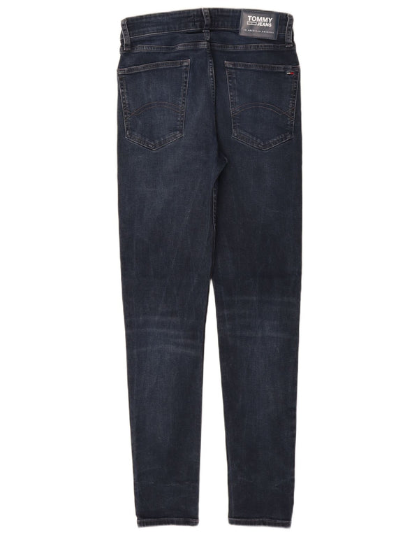 Jeans skinny da donna Tommy Hilfiger W29 L32 cotone blu navy