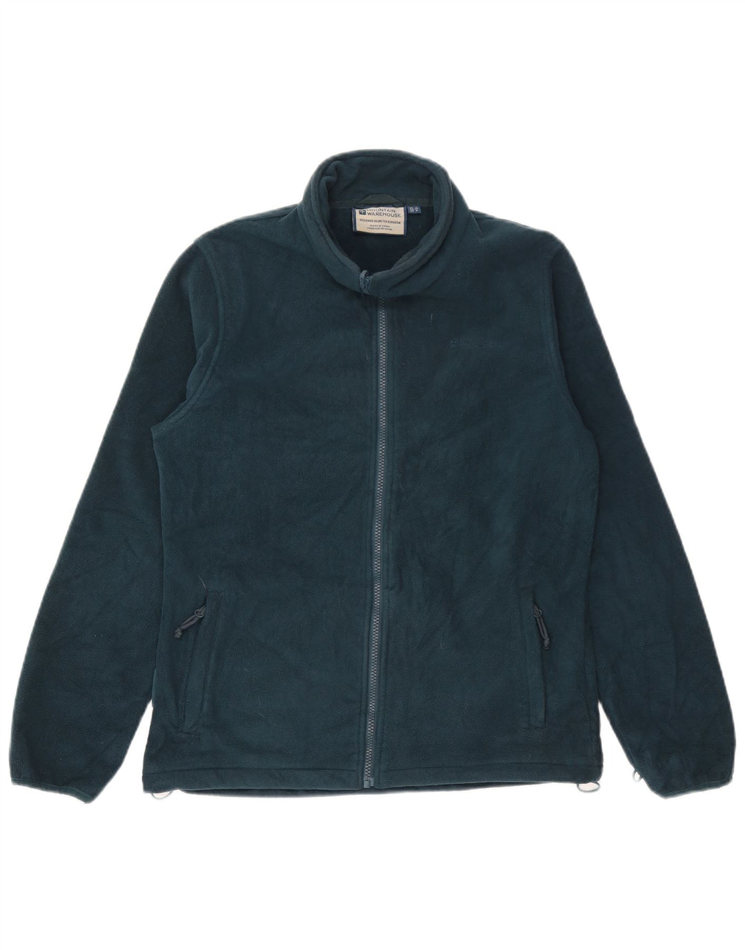 Giacca in pile foderata da donna Mountain Warehouse UK 12 Poliestere verde medio