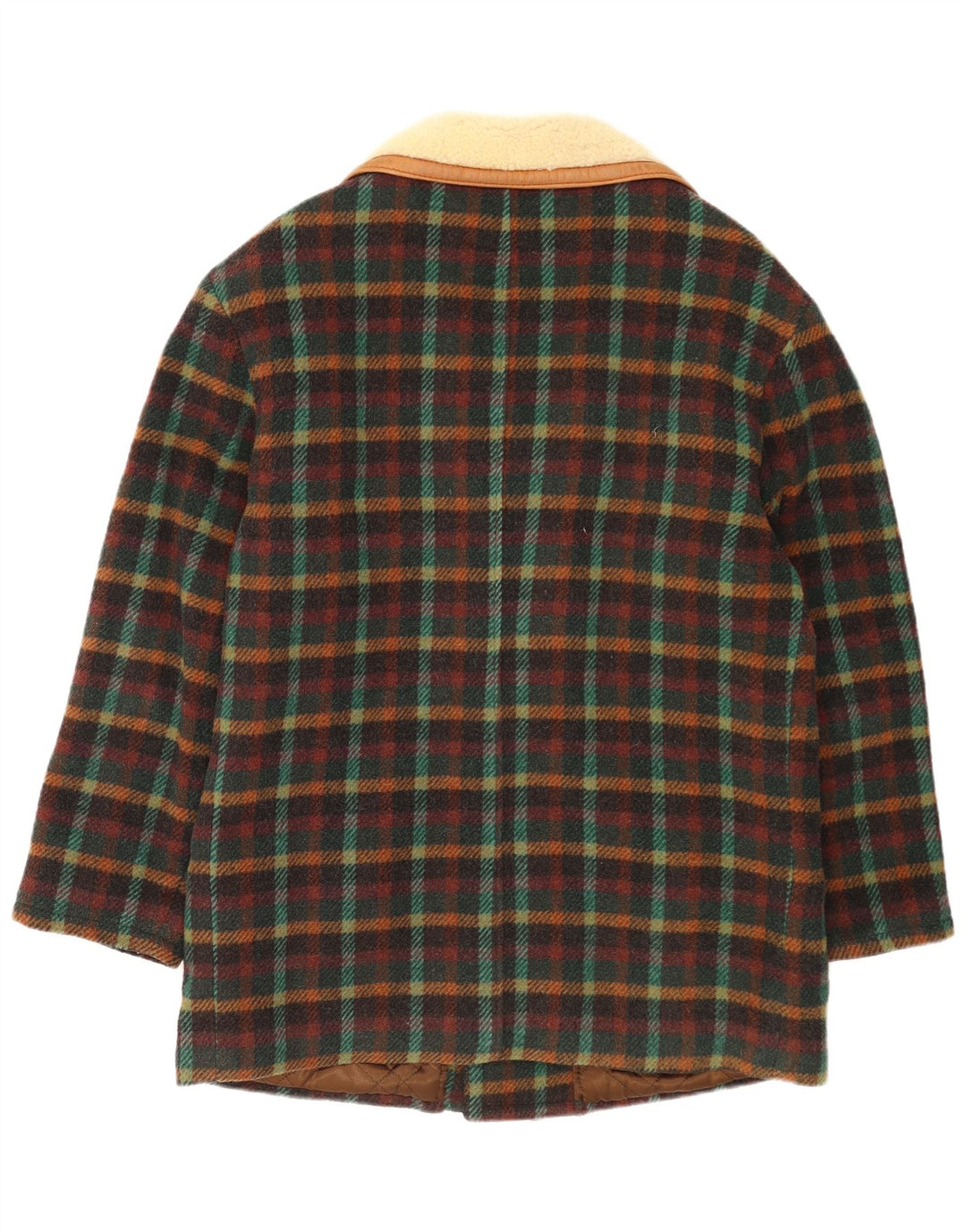 Cappotto da uomo INDIOS UK 40 grande quadretto multicolore