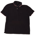 Polo da uomo Armani Exchange XL in cotone a righe nere