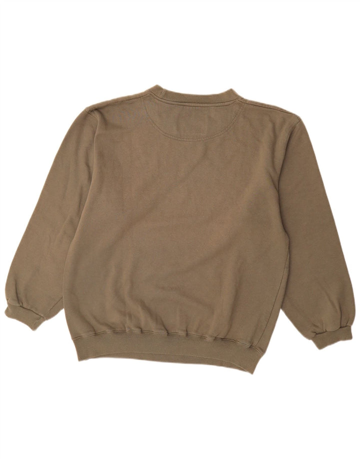 CHAMPION Felpa da uomo Maglione in cotone marrone medio