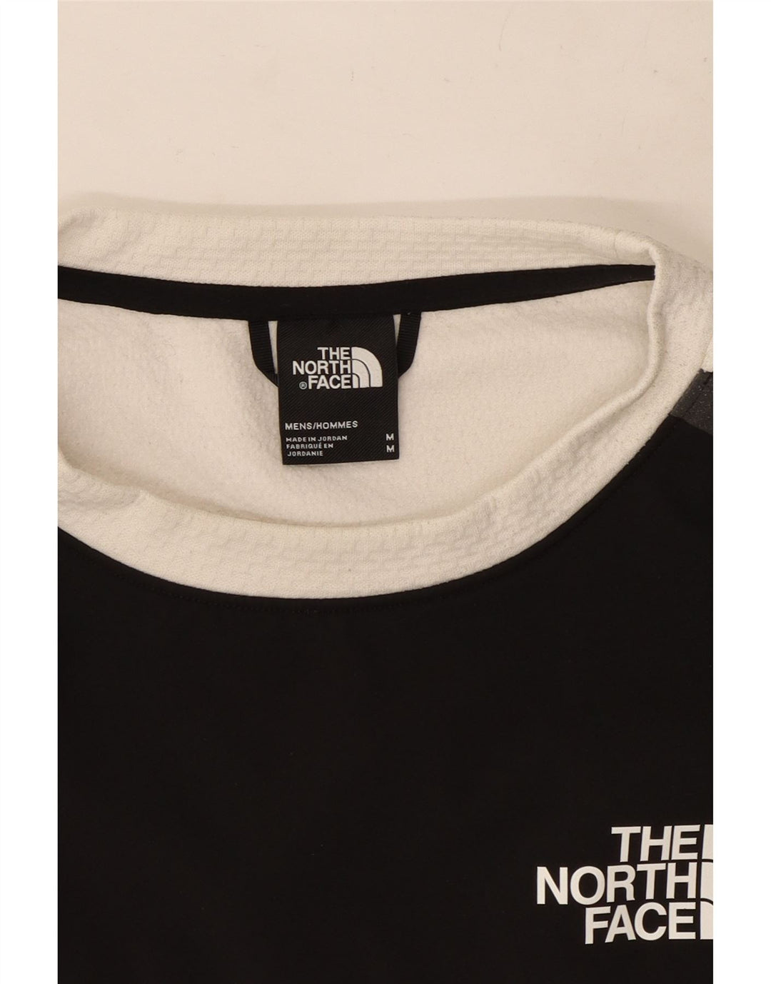 Tommy Hilfiger Uomo Felpa grafica Maglione Medium White Colourblock