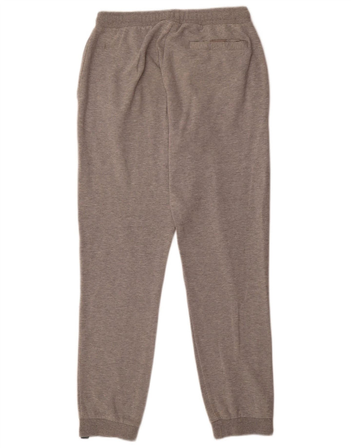 ELLESSE Womens Tracksuit Trousers Joggers UK 12 Medium  Grey Cotton