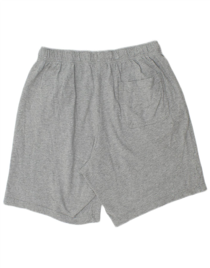 Pantaloncini sportivi da uomo NIKE in cotone grigio medio