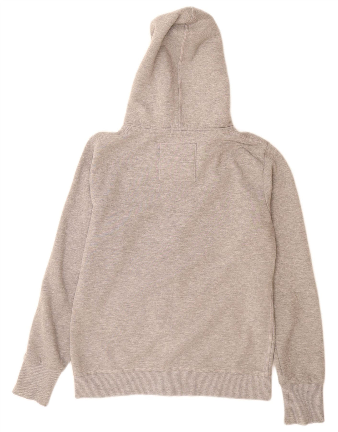 Maglione con cappuccio e zip da donna Superdry UK 14 Large Grigio Poliestere
