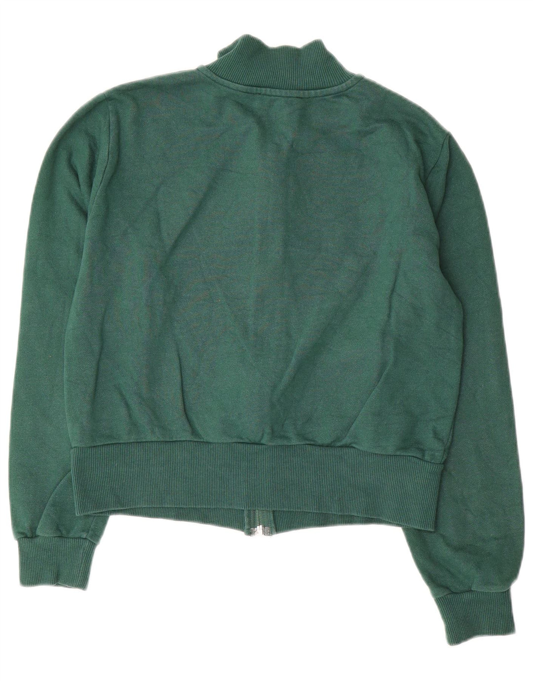 Giacca da ginnastica da donna Zara UK 16 grande in cotone verde