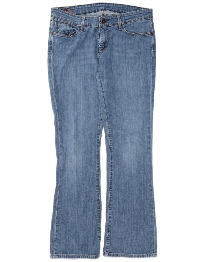 Jeans bootcut da donna LEVI'S US 6 medio W32 L29 cotone blu