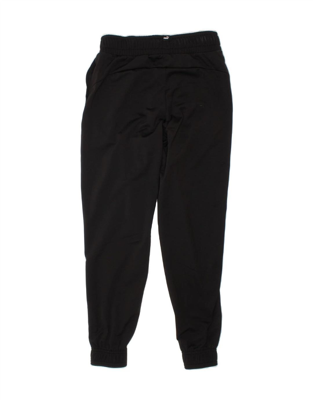 PUMA Boys Tracksuit Trousers Joggers 9-10 Years  Black Polyester Vintage Puma and Second-Hand Puma from Messina Hembry 