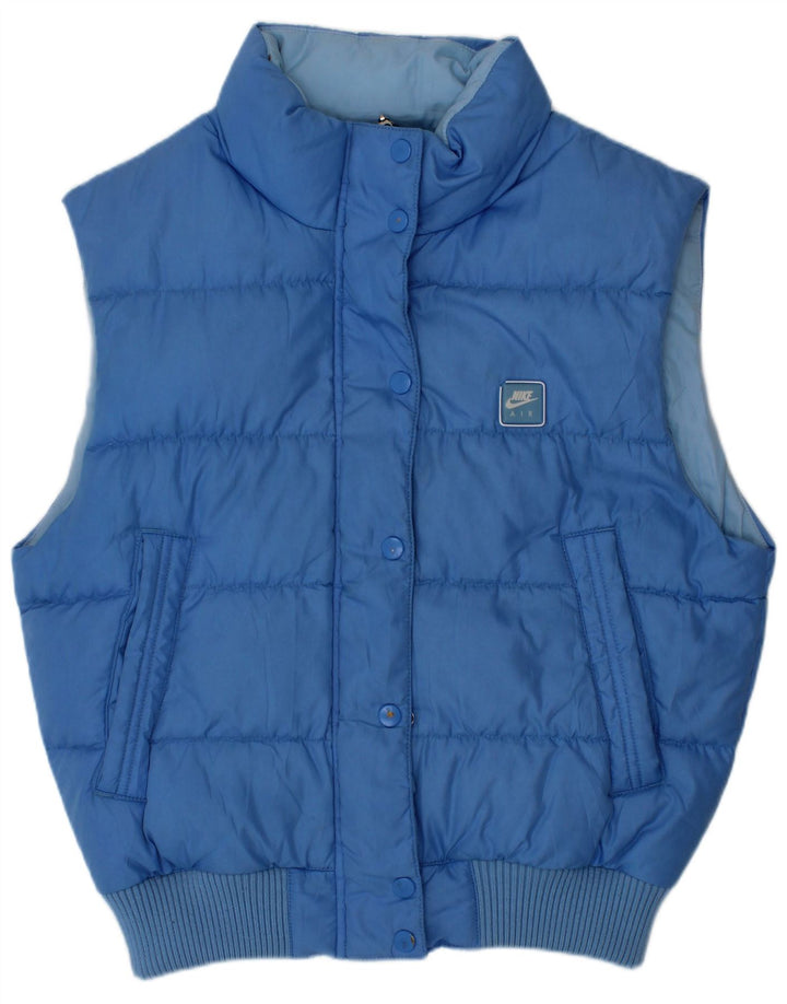 Gilet imbottito Nike per ragazze 8-9 anni piccolo blu in poliestere