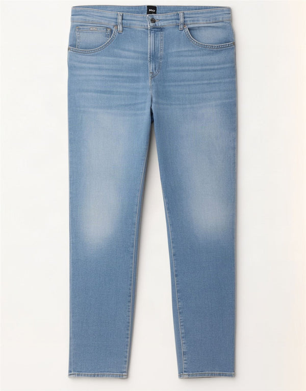 Jeans slim da uomo Hugo Boss W34 L32 cotone blu