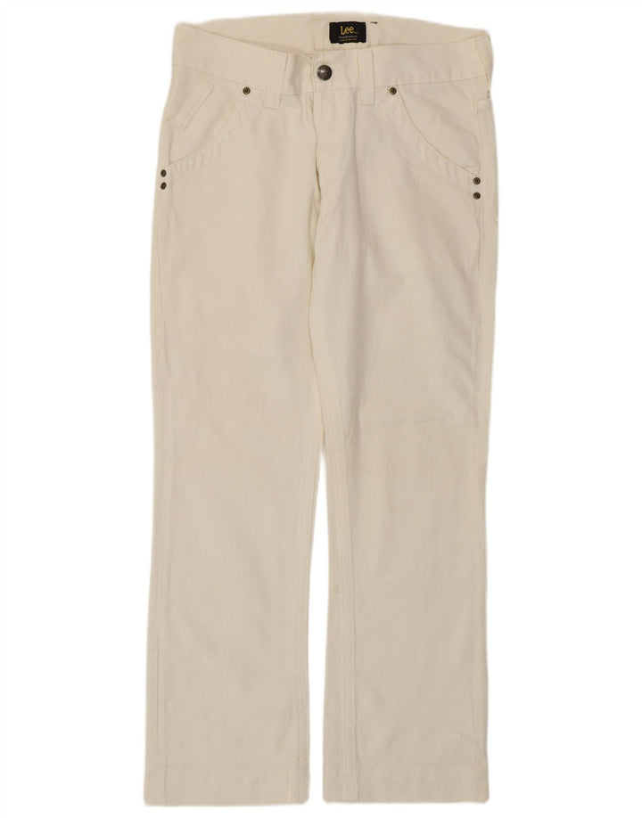 Jeans dritti da uomo LEE Roper W31 L30 in cotone bianco