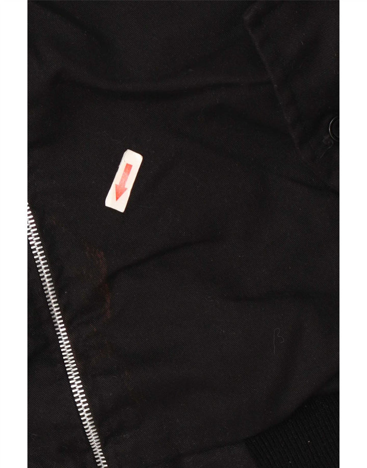 Giubbotto bomber vintage da uomo UK 42 XL nero