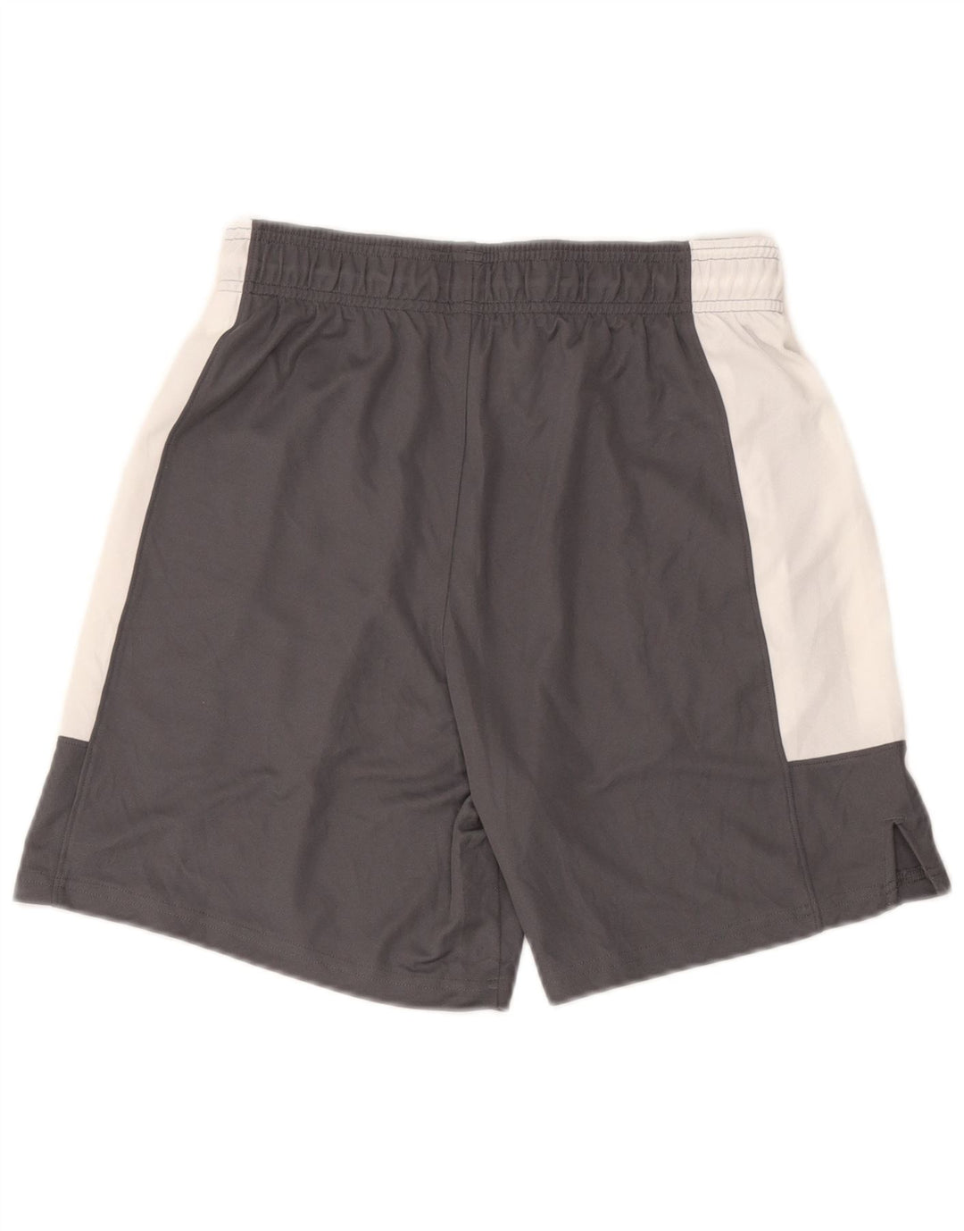 Pantaloncini sportivi da uomo Under Armour Poliestere color block grigio medio