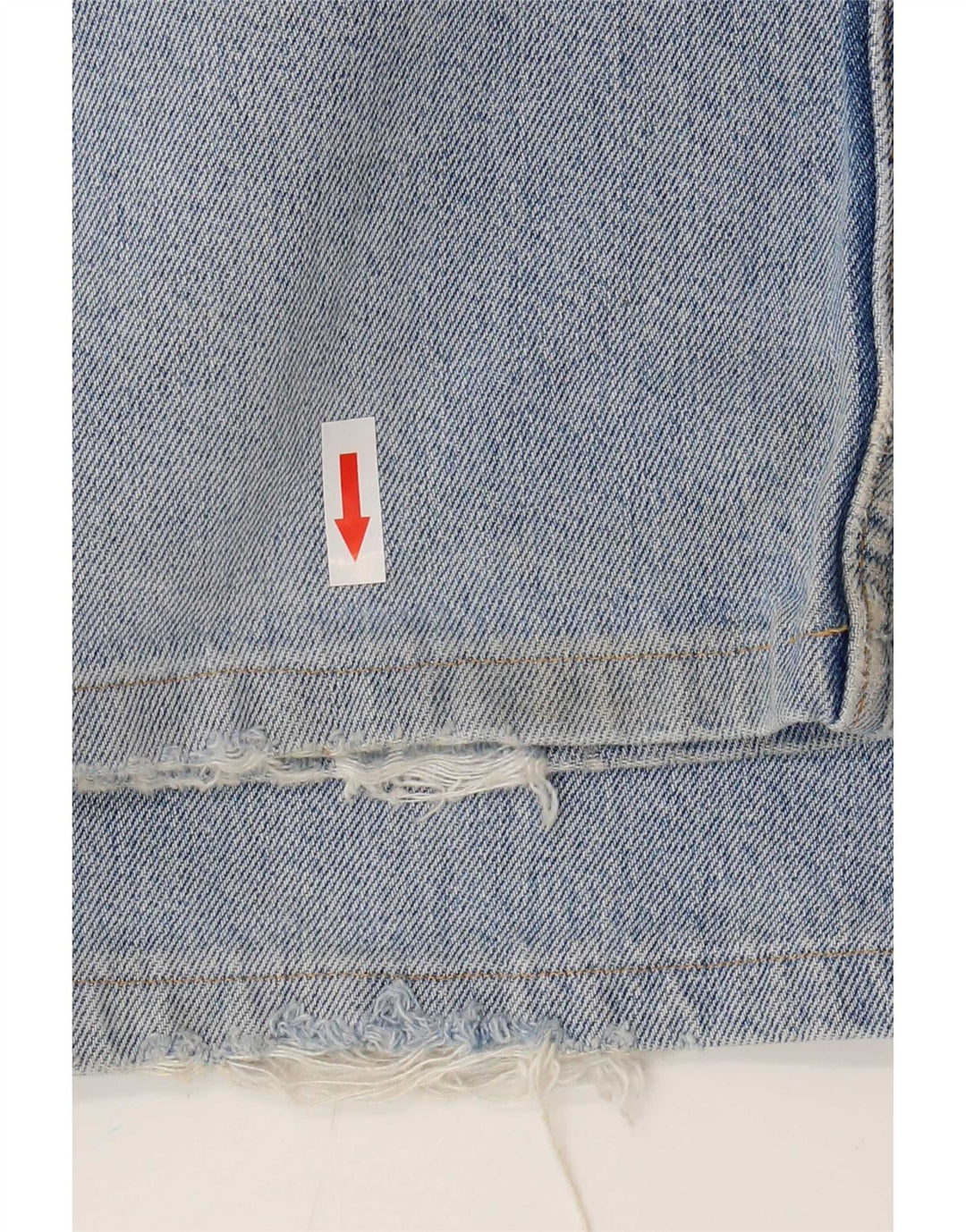 Levi's Uomo 501 Jeans dritti invecchiati W36 L28 Cotone blu