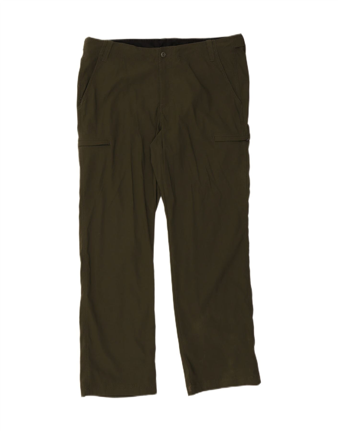 EDDIE BAUER Womens Straight Cargo Trousers  W38 L32 Green Nylon Vintage Eddie Bauer and Second-Hand Eddie Bauer from Messina Hembry 