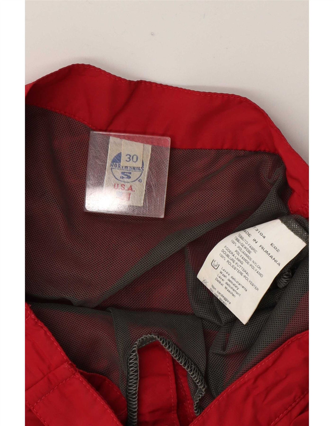 Pantaloncini da bagno da uomo North Sails rosso medio in poliammide