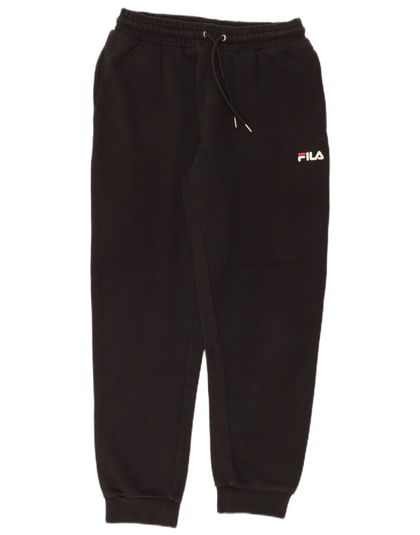 Pantaloni da tuta da uomo Fila Joggers Large in cotone nero