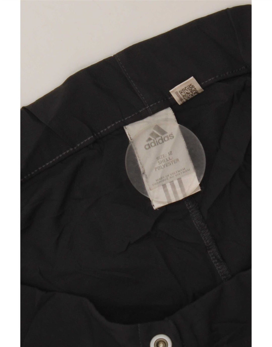 Pantaloncini casual Adidas Climalite da donna UK 12 Medium W34 Poliestere grigio