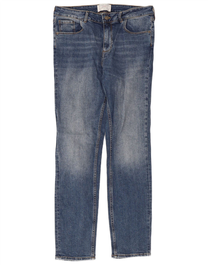 Jeans slim da donna Fat Face UK 12 medio W32 L30 cotone blu