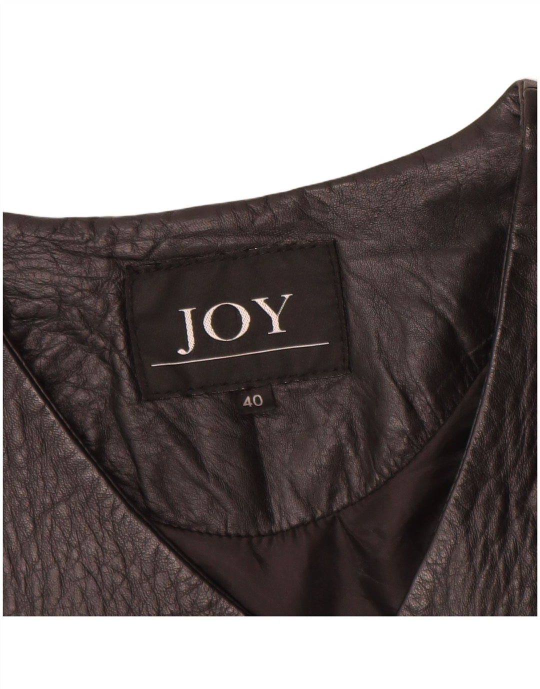 Giacca in pelle da donna Joy EU 40 pelle nera media