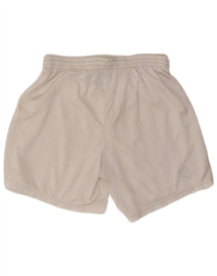 Pantaloncini sportivi da uomo NIKE a righe bianche medie
