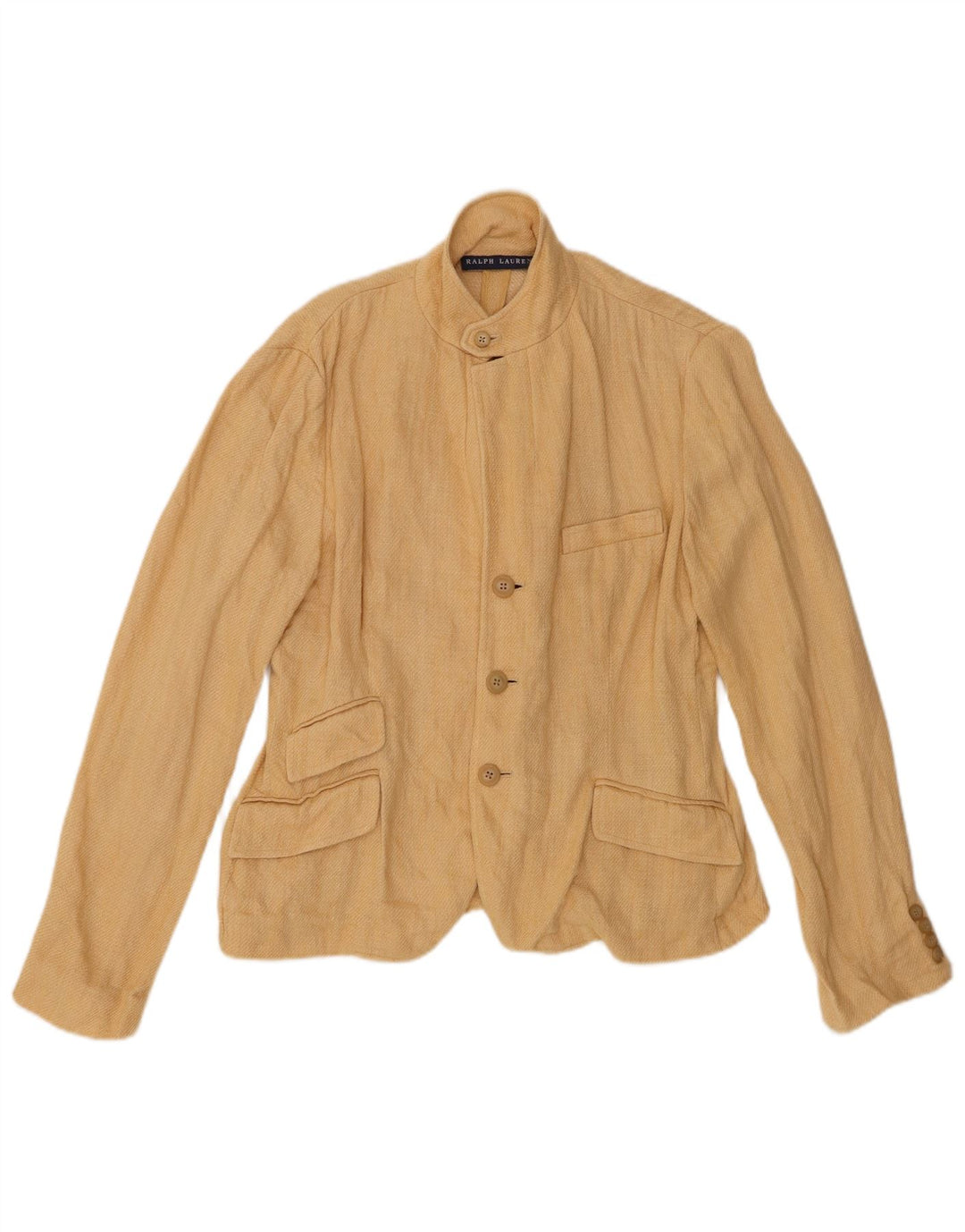 Giacca blazer a 3 bottoni da ragazzo Ralph Lauren 13-14 anni in lino beige