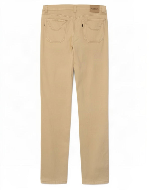 Jeans dritti da uomo Jeckerson W38 L35 cotone beige