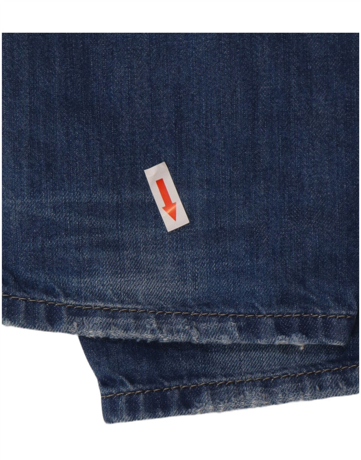 Jeans slim invecchiati da uomo Diesel W34 L26 cotone blu