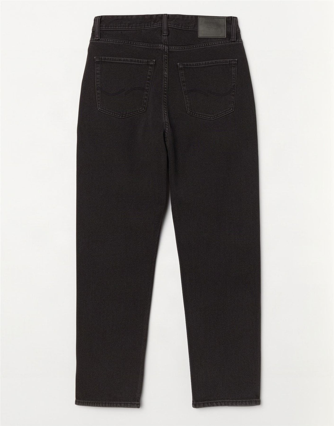 Jeans dritti da uomo Jack & Jones W32 L32 cotone nero
