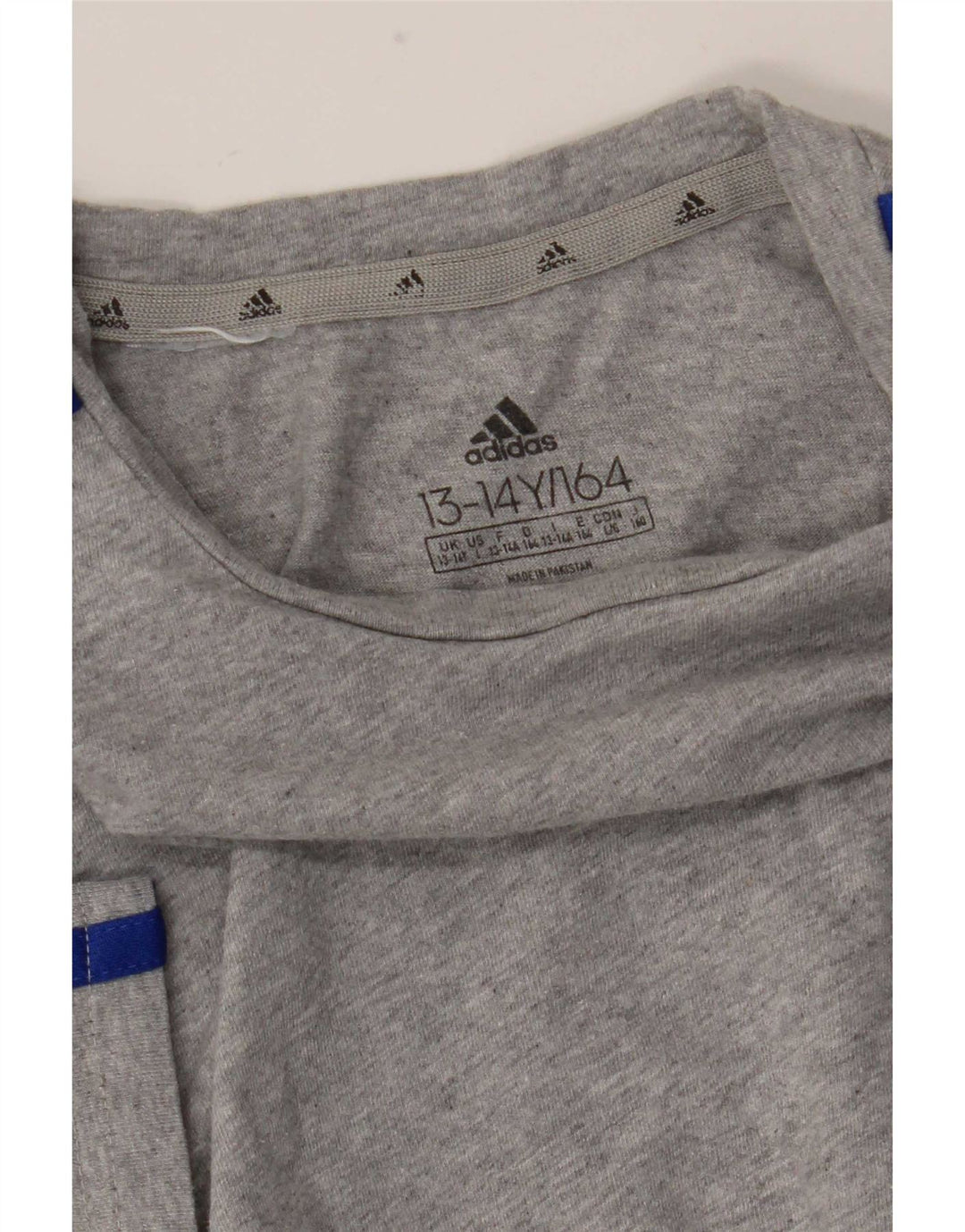 Maglietta Adidas da bambino 13-14 anni Grigia