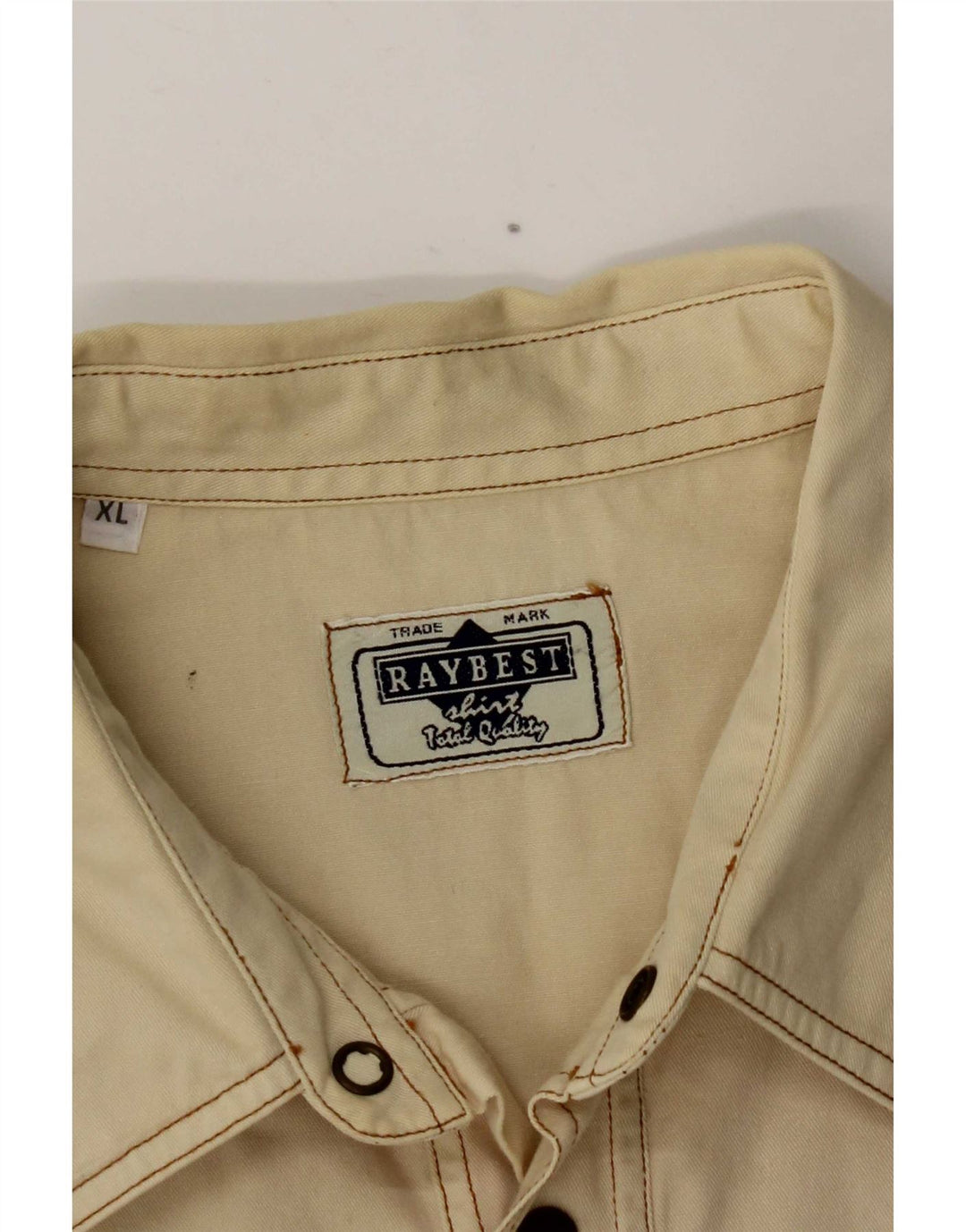 Camicia da uomo Raybest XL bianco sporco
