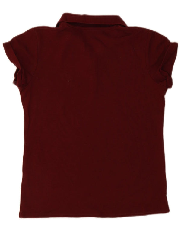 Polo Izod per ragazze Regular Fit 13-14 anni Large in cotone rosso